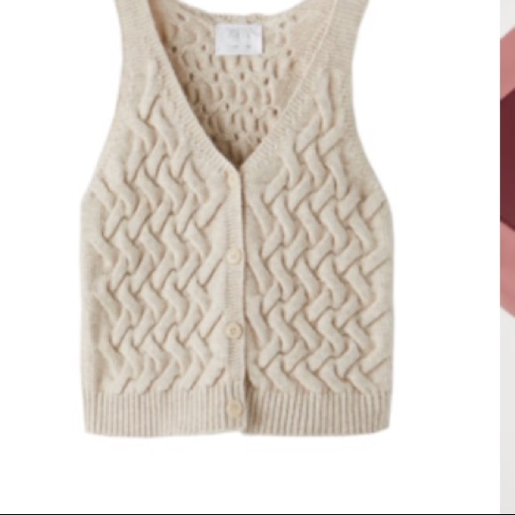 Knit hatch vest - Picture 2 of 2